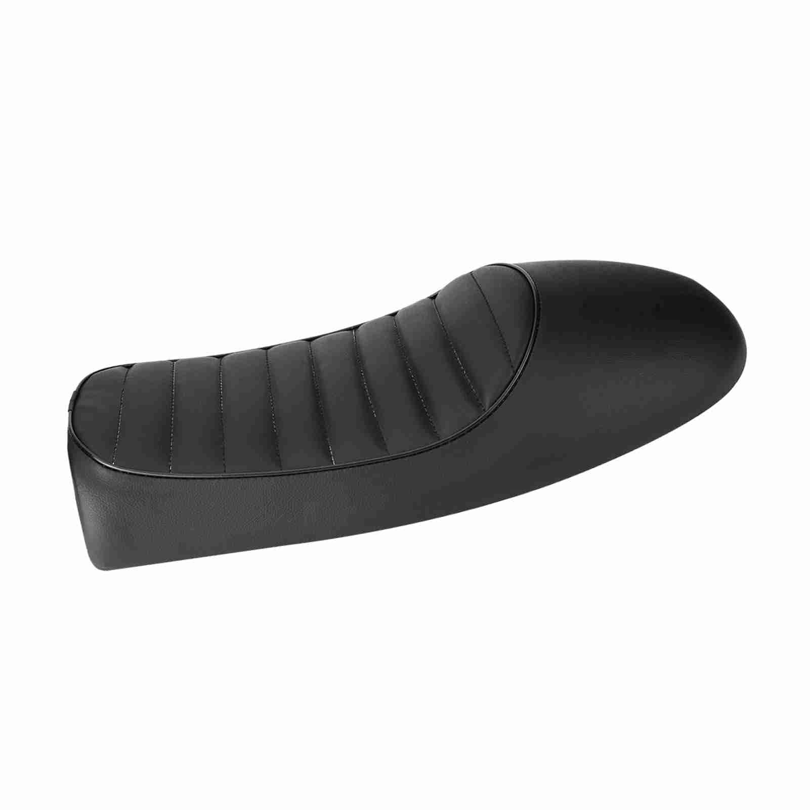 Tonysa Motorcycle Seat Flat Saddle, PU Leather Cushion (B Type)