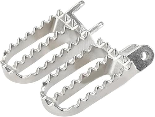Pédale de repos avant XR400R en acier renforcé pour un grip tout-terrain optimal