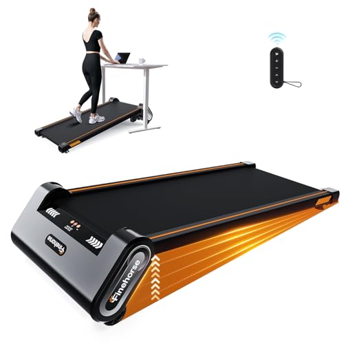 Image of FINEHORSE 13% Incline Walking Pad Treadmill Under Desk, 5 in 1Treadmill for Home