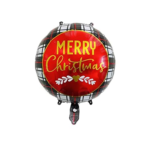 Globos De Papel De Aluminio De Navidad, Decoración Viene Con Árbol De Navidad Para Decoraciones De Fiesta De Navidad, Decoración Para El Hogar, Año Nuevo, Decoración De Fiesta Festiva, Boya De Rescate