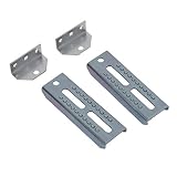 Standard 8'' Boat Trailers Galvanized Swivel Brackets Mounted Top Bunk Bolster Boards Sets