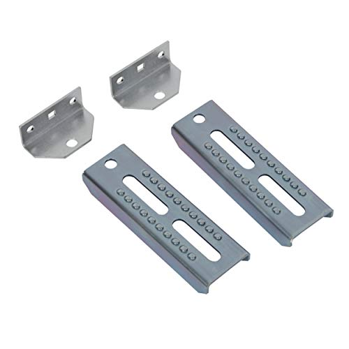 Standard 8'' Boat Trailers Galvanized Swivel Brackets Mounted Top Bunk Bolster Boards Sets #TOP25