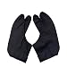 -EKENDOCOM-PT012- BUDO TABI with Canvas Sole - Foot Protector Sell in Pairs Japanese Kendo Kyudo iaido Protector (Black, 46)