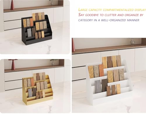 Solution de rangement compacte pour carreaux présentoir de sol beige - 4