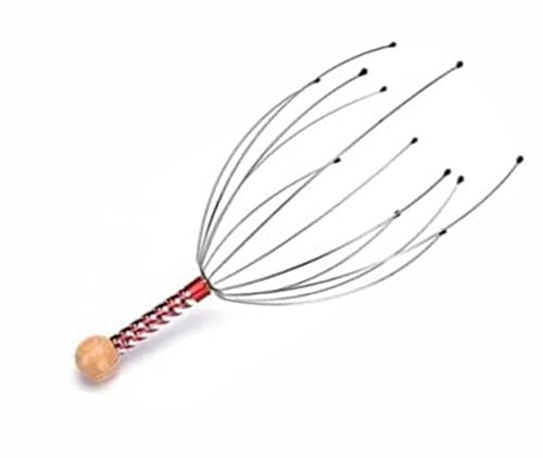 Conjunto Massageador de Capilar Manual Escova de Silicone Raspadores de Cabeça Anti Estresse Haster