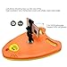 Swim Kickboard with Phone Holder, Thickened Buoyancy Swimming Float Board Swimming Training Equipment, Foldable EVA Foam Swimming Float Board with 1/4 Inch Thread for Panoramic Cameras(Orange 60LB)