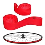 Runseaway 2Pcs 26” Bicycle Rim Strip Rim Tape, High-Pressure & Puncture Resistant...