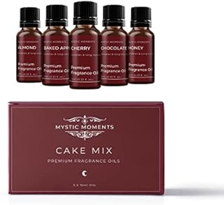 Mystic Moments | Fragrant Oil Starter Pack - Cake Mix - 5 x 10ml