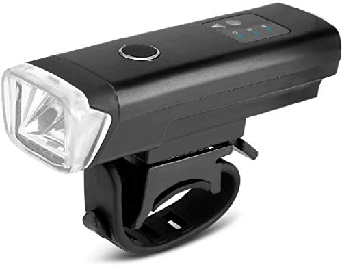 ProtosIndia.Net™ Bicycle Cycle Light Intelligent Light Sensor Auto LED Lamp Rechargeable Headlight Front Light (Water Resistant) (B07RX6T7P9) Amazon Price History, Amazon Price Tracker