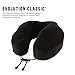 Cabeau Neck Pillow for Airplane Travel – Evolution Classic – Memory Foam U Shaped Design – Supportive for Sleeping with Adjustable Support Clasp (Midnight Black)