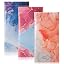 Pu Leather Marble Purple Blue Pink Gold