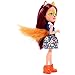 Mattel Enchantimals Felicity Fox Doll & Flick Figure, 6-inch small doll, with long brown hair, animal ears and furry tail, removable skirt and shoes, Gift for 3 to 8 Year Olds​​​​​​​