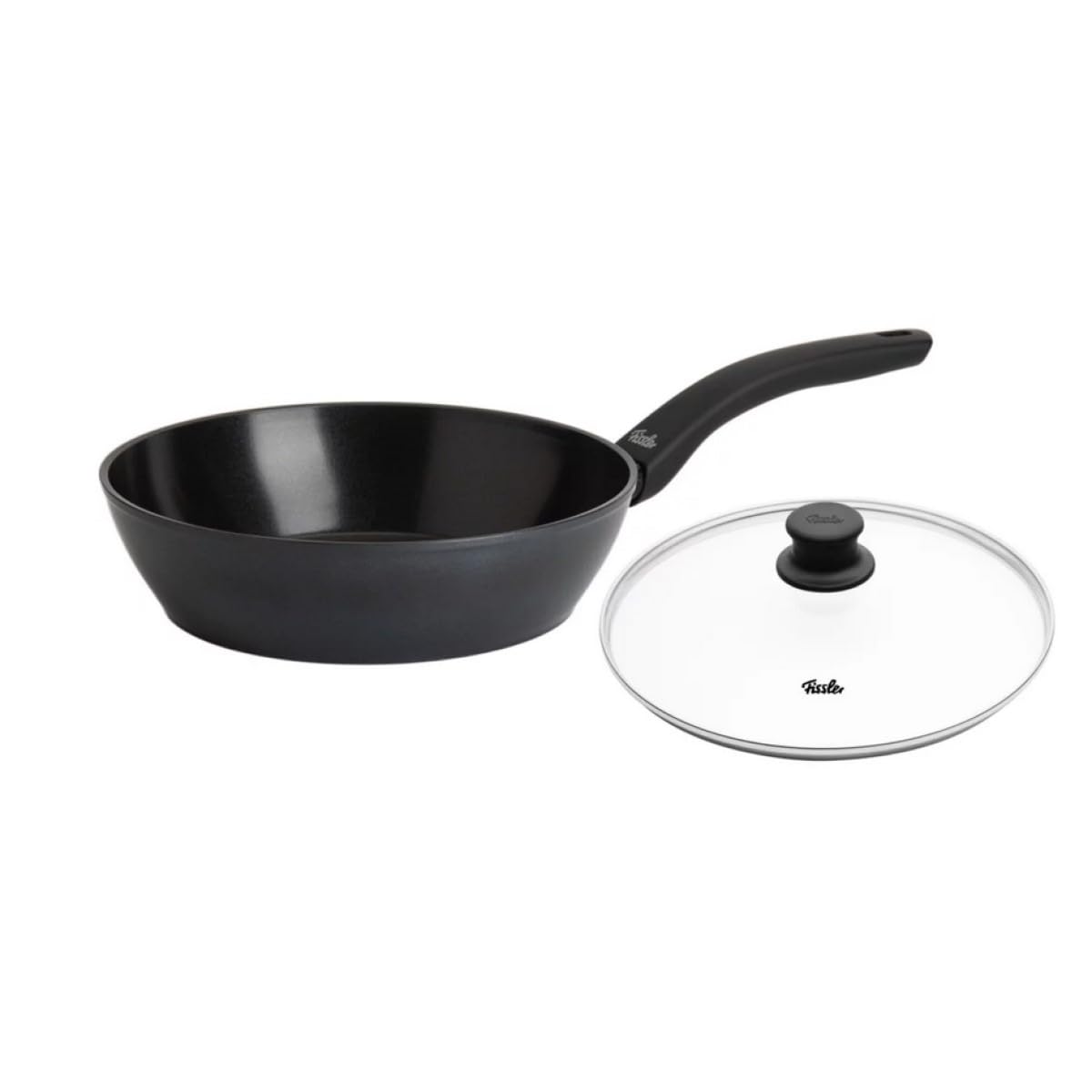 Amazon | フィスラー (Fissler) 深型 フライパン 24cm ガラス蓋付 ガス