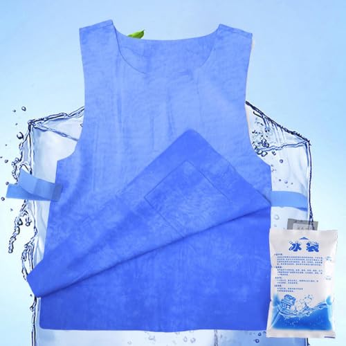 Chaleco refrescante para combatir el calor extremo de forma reutilizable 5