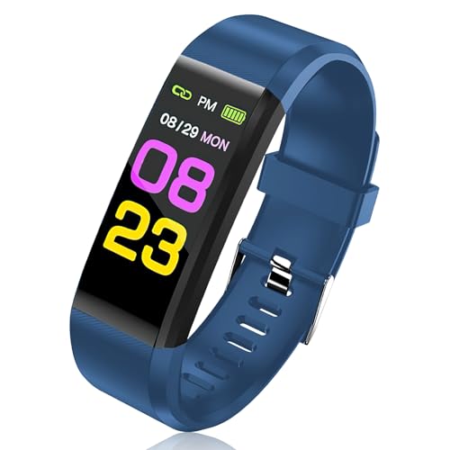 Paicreate Activity Tracker Fitness Tracker Smart Band with Heart Rate Sleep Monitor Step Counter Watch 14 Sports Modes IP67 Waterproof Pedometer Watch for Men Women Children