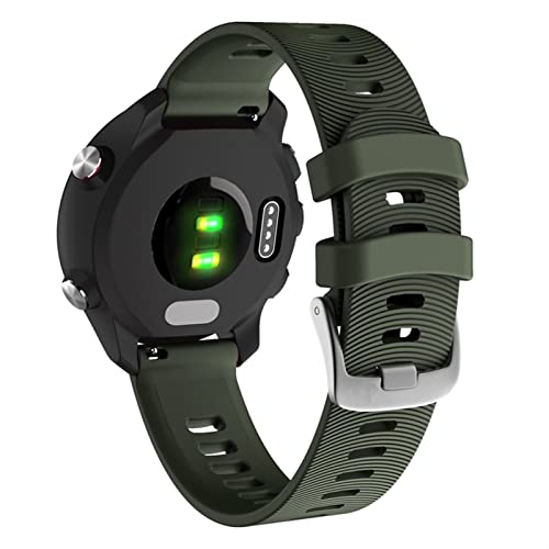 Correa deportiva de 20 mm transpirable para Garmin Forerunner 245M