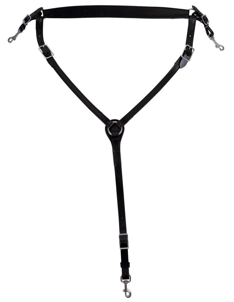 Circle Y Over Neck Trail Breast Collar BRN