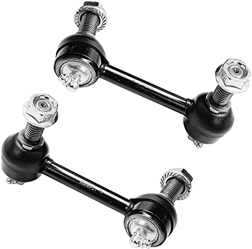 Image of Detroit Axle - 16pc Front End Kit for Chevy Trailblazer GMC Envoy 2 Upper Control Arms 4 Upper & Lower Ball Joints 4 Front Rear Sway Bars 4 Inner Outer Tie Rods 2 Boots Rainer SSR Ascender Replacement