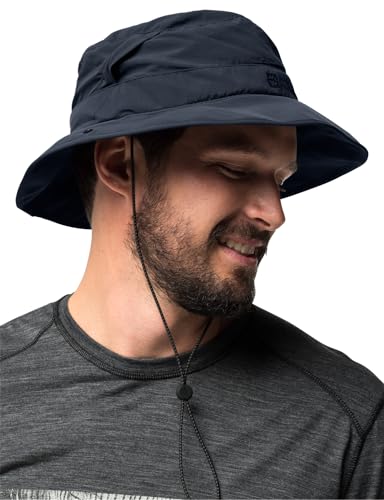 Chapeau de soleil mesh Jack Wolfskin bleu nuit taille L couvre-chef été mixte
