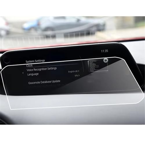 Film protecteur d'écran Mazda 3 antichoc en verre trempé pour tactile 8.8 pouces
