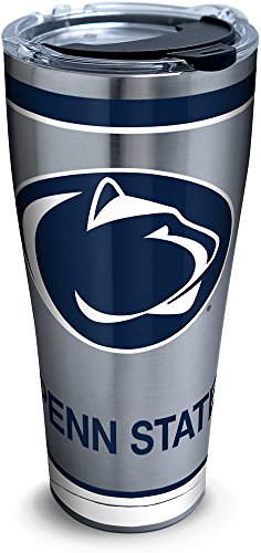 Tervis Triple Walled Penn State University Nittany Lions Insulated Tumbler Cup Keeps Drinks Cold & Hot, 30oz - Stainless Steel, Tradition