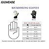 KAIWENDE-Half-Finger-Kickboxing-Gloves-Also-Fit-for-Taekwondo-SparringTraining-Light-Workouts-Muay-Thai-Martial-ArtsKarav-MAGAKarateShadow-BoxingCardio-Kickboxing-ClassCombat-Class Half Finger Kickboxing Gloves - Also Fit for Taekwondo Sparring,Training Light Workouts, Muay Thai, Martial Arts(Karav MAGA),Karate,Shadow Boxing,Cardio Kickboxing Class,Combat Class (Black, XL)