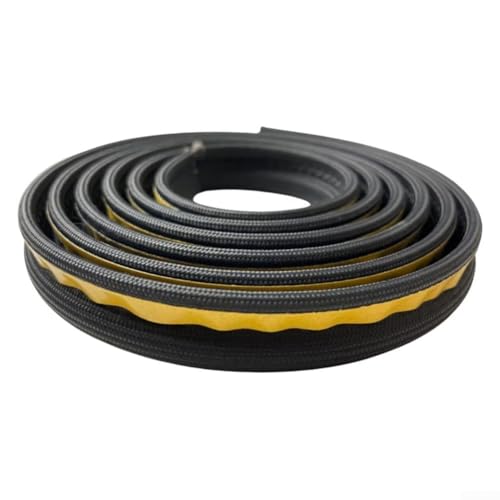 Zilimontt Stove Rope Door Seal,Fiberglass Stove Seal Rope Black Stove Door Sealing Flat Rope Pellet Stove Heating Gasket Sealing Tape For Kitchen(2 meters)