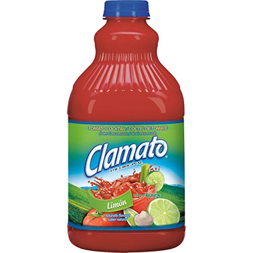 Clamato Limon Tomato Cocktail, 64 Fluid Ounce Bottle