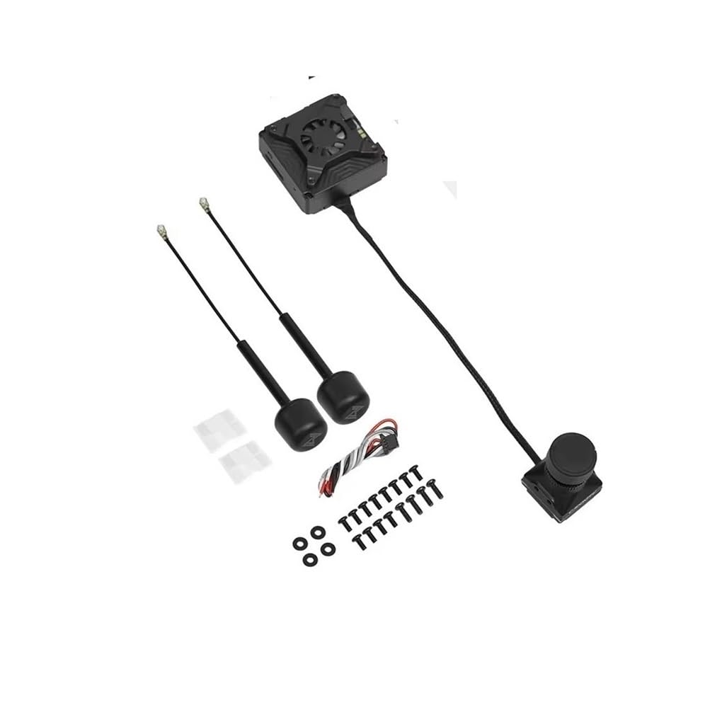 HD-Kit 2W VTX mit Zwei Antennen, HD Pro Kamera (1080p, 160° Sichtfeld, 5,8 GHz, große Reichweite), geeignet for FPV-Renndrohnen(Avatar GT KIT)