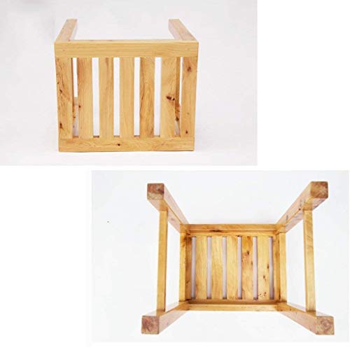 Banc de douche en bois de qualité supérieure SBTXHJWCGLD stable - 4