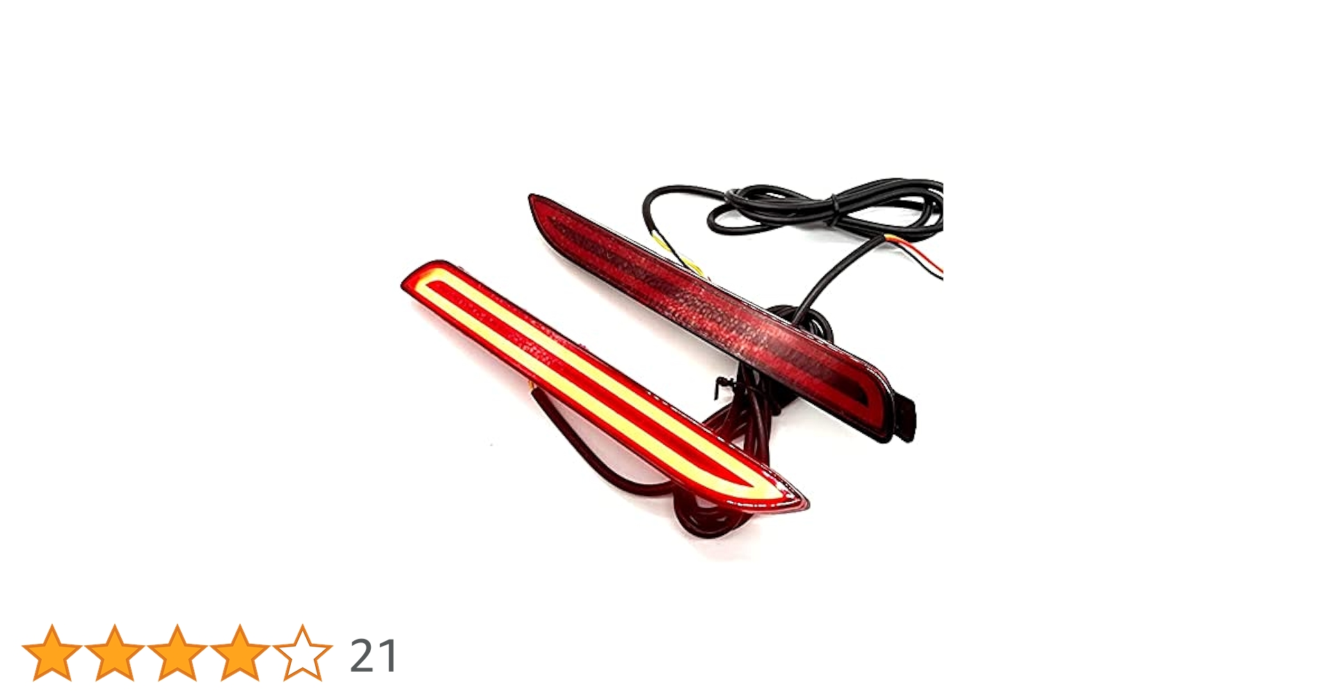 Amazon | トヨタ 汎用 LED リアバンパー テールライト バック
