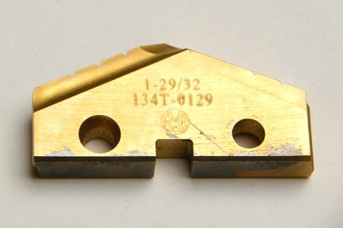 1-29/32 SPADE DRILL INSERT, HSS TIN COATED, SERIES 4 TA