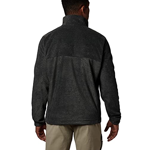Columbia Men's Steens Mountain Full Zip 2.0 Soft Fleece Jacket, Charcoal Heather, 1X