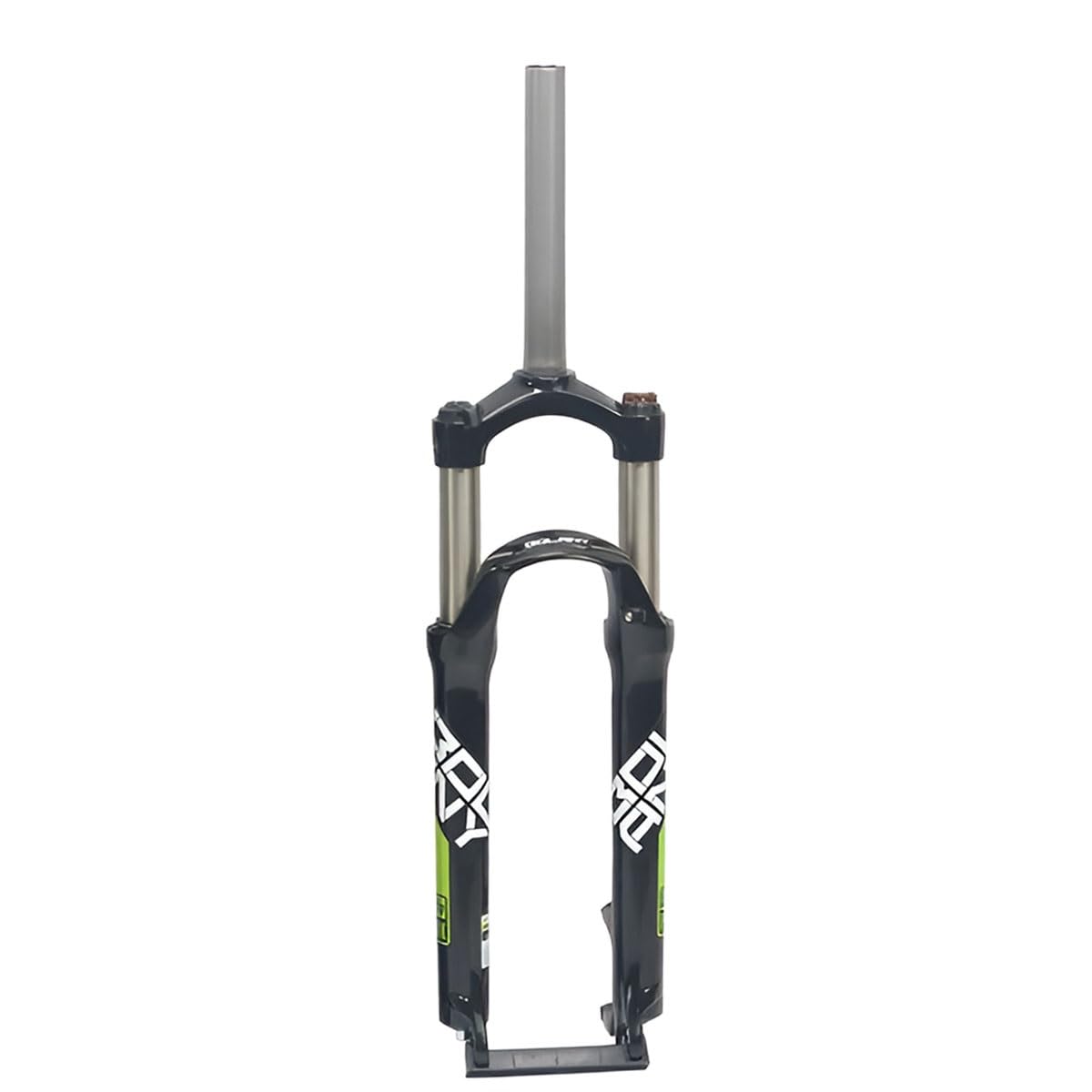 WIQUYBML 24inch Mountain Bikes Suspension Fork 1-1/8" Straight 100mm Travel Bike Front Forks Shock Absorber Disk Brake Quick Release 9mmMechanical Manual Lockout