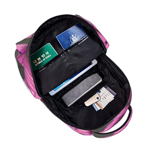 Sac à dos imprimé papillons et fleurs étanche protégeant vos affaires