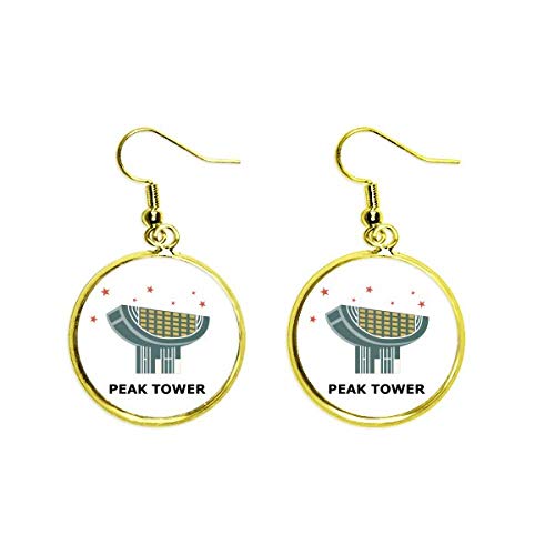 Pendientes de mujer dorados un regalo de joyería único inspirado en la astronomía