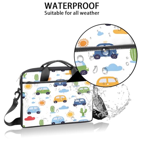 Bolso para portátil con patrón de cactus 15 pulgadas miniatura 3