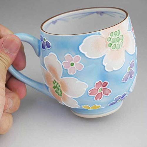 Amazon.co.jp: 青交趾花尽マグカップ 昇峰 : ホーム＆キッチン