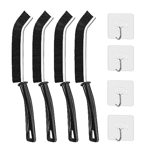 MisFun 4 Stück Spaltreinigungsbürste mit Harten Borsten, Hard-Bristled Crevice Cleaning Brush, Fugenreinigungsbürste, Fugenbürste zum Schrubben von Fliesenfugen, Reinigungsbürste für Bad Küchen MisFun 4 Stück Spaltreinigungsbürste mit Harten Borsten, Hard-Bristled Crevice Cleaning Brush, Fugenreinigungsbürste, Fugenbürste zum Schrubben von Fliesenfugen, Reinigungsbürste für Bad Küchen