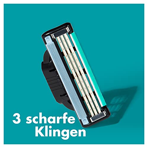 Gillette Mach3 Rasierklingen, 8 Ersatzklingen für Nassrasierer Herren mit 3-fach Klinge - Image 4