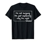 SHELDON Quote Funny Birthday Personalized Name Gift Idea T-Shirt