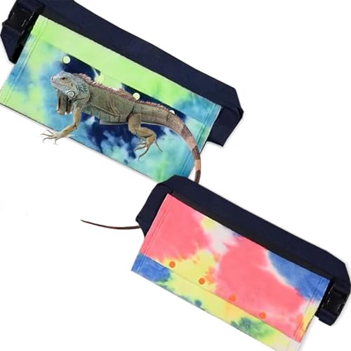 Mochila portabebés para dragón barbudo y correa ajustable 7