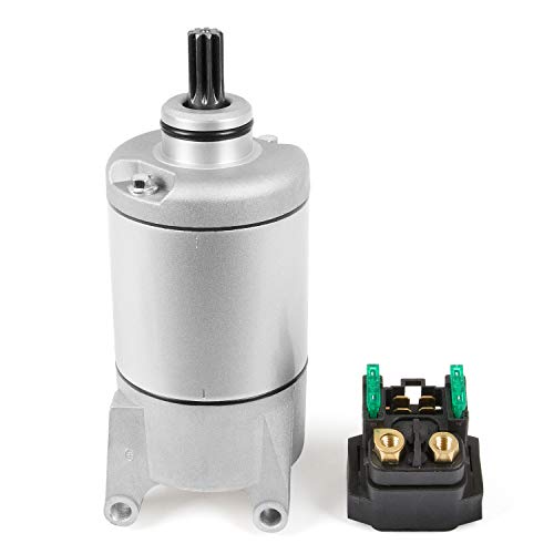 image for RANSOTO Starter Motor with Solenoid Relay Compatible with 2004-2012 Ya
