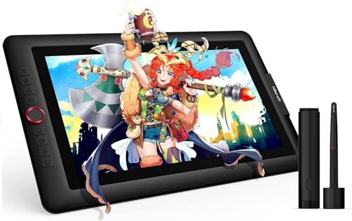 Artist 15.6 Pro - Tableta gráfica con Pantalla HD IPS de 15,6 Pulgadas, lápiz óptico de 8192...