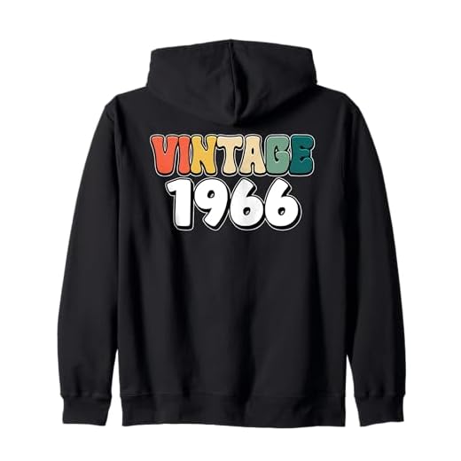 Cumpleaños De 1966 Sudadera con Capucha