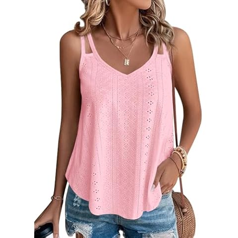 Zeagoo Women's Casual Loose Fit Cami Top Cover