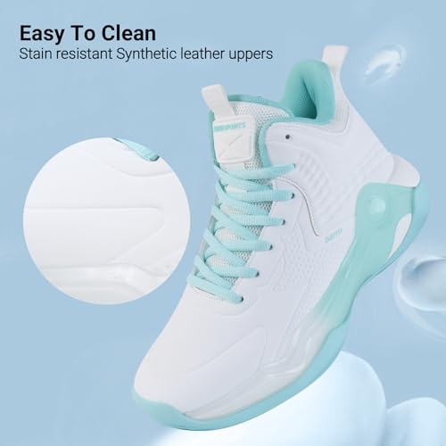 Image of Beita Basketball Shoes for Women High Upper Volleyball Shoes Fashion Sneakers Breathable Sports Shoes Anti Slip
