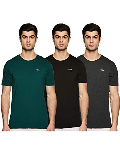 Image of Max Men's Solid Slim Fit T-Shirt