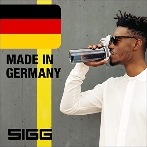 SIGG Total Color Anthracite drinkfles (0,6 l), lekvrije drinkfles zonder schadelijke stoffen, lichte en onbreekbare drinkfles van Tritan, antraciet - Image 6
