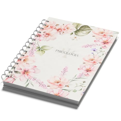 Agenda Psicologia Floral 2026 | Capa Delicada e Funcional | Ideal para Psicólogas